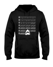 Funny Shark background music alto tenor t-shirt Hooded Sweatshirt thumbnail