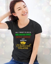 THEATRE THEATER MUSICALS MUSICAL TSHIRT Ladies T-Shirt lifestyle-holiday-womenscrewneck-front-1