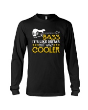 FUNNY BASS GUITAR TSHIRT FOR BASSIST Long Sleeve Tee thumbnail