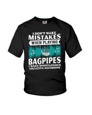 FUNNY BAGPIPES TSHIRT FOR PIPER PIPE BAND Youth T-Shirt thumbnail