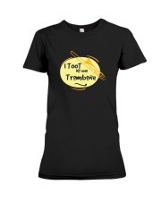 TROMBONE TSHIRT FOR TROMBONIST Premium Fit Ladies Tee thumbnail