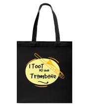 TROMBONE TSHIRT FOR TROMBONIST Tote Bag thumbnail