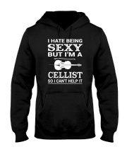 FUNNY TSHIRT FOR CELLO PLAYERS Hooded Sweatshirt thumbnail