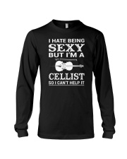 FUNNY TSHIRT FOR CELLO PLAYERS Long Sleeve Tee thumbnail