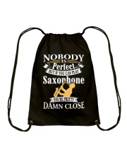 FUNNY SAX TSHIRT FOR SAXOPHONE PLAYER Drawstring Bag thumbnail