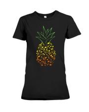 PINEAPPLE MUSIC CHOIR SHIRT FOR MUSICIAN TEACHER Premium Fit Ladies Tee thumbnail