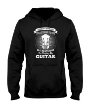 ELECTRIC ACOUSTIC GUITAR TSHIRT FOR GUITARIST Hooded Sweatshirt thumbnail