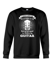 ELECTRIC ACOUSTIC GUITAR TSHIRT FOR GUITARIST Crewneck Sweatshirt thumbnail
