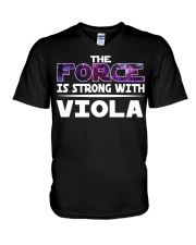 FUNNY TSHIRT FOR VIOLA PLAYERS V-Neck T-Shirt thumbnail