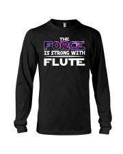 FUNNY DESIGN FOR FLUTE PLAYERS Long Sleeve Tee thumbnail