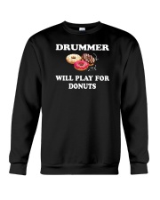 FUNNY DRUM DRUMS TSHIRT FOR DRUMMER Crewneck Sweatshirt thumbnail