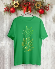 Pineapple Music Notes Musician Classic T-Shirt lifestyle-holiday-crewneck-front-2