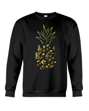 Pineapple Music Notes Musician Crewneck Sweatshirt thumbnail