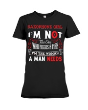 FUNNY SAX TSHIRT FOR SAXOPHONE PLAYER Premium Fit Ladies Tee tile