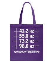 FUNNY BASS GUITAR TSHIRT FOR BASSIST Tote Bag thumbnail