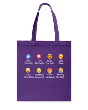FUNNY TSHIRT FOR CELLO PLAYERS Tote Bag thumbnail