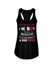 FUNNY DESIGN FOR PERCUSSION PLAYERS Ladies Flowy Tank thumbnail