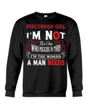 FUNNY DESIGN FOR PERCUSSION PLAYERS Crewneck Sweatshirt thumbnail