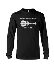 ELECTRIC ACOUSTIC GUITAR TSHIRT FOR GUITARIST Long Sleeve Tee thumbnail