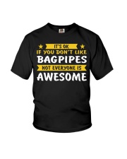 FUNNY BAGPIPES TSHIRT FOR PIPER PIPE BAND Youth T-Shirt thumbnail
