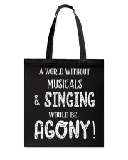 THEATRE THEATER MUSICALS MUSICAL TSHIRT Tote Bag thumbnail
