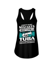 TUBA TSHIRT FOR TUBIST TUBAIST Ladies Flowy Tank thumbnail