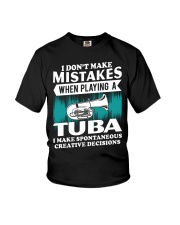 TUBA TSHIRT FOR TUBIST TUBAIST Youth T-Shirt thumbnail