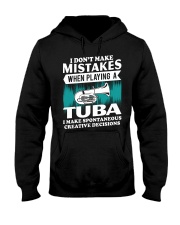 TUBA TSHIRT FOR TUBIST TUBAIST Hooded Sweatshirt thumbnail