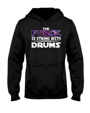 FUNNY DRUM DRUMS TSHIRT FOR DRUMMER Hooded Sweatshirt thumbnail