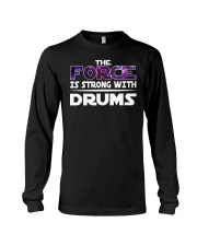 FUNNY DRUM DRUMS TSHIRT FOR DRUMMER Long Sleeve Tee thumbnail