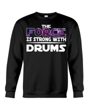 FUNNY DRUM DRUMS TSHIRT FOR DRUMMER Crewneck Sweatshirt thumbnail