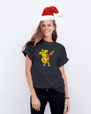 ELECTRIC ACOUSTIC GUITAR TSHIRT FOR GUITARIST Classic T-Shirt lifestyle-holiday-crewneck-front-1