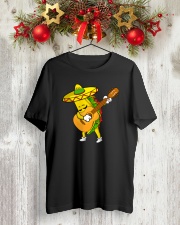 ELECTRIC ACOUSTIC GUITAR TSHIRT FOR GUITARIST Classic T-Shirt lifestyle-holiday-crewneck-front-2