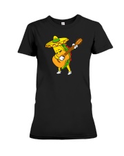 ELECTRIC ACOUSTIC GUITAR TSHIRT FOR GUITARIST Premium Fit Ladies Tee thumbnail