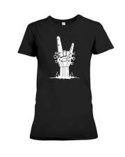 ELECTRIC ACOUSTIC GUITAR TSHIRT FOR GUITARIST Premium Fit Ladies Tee thumbnail