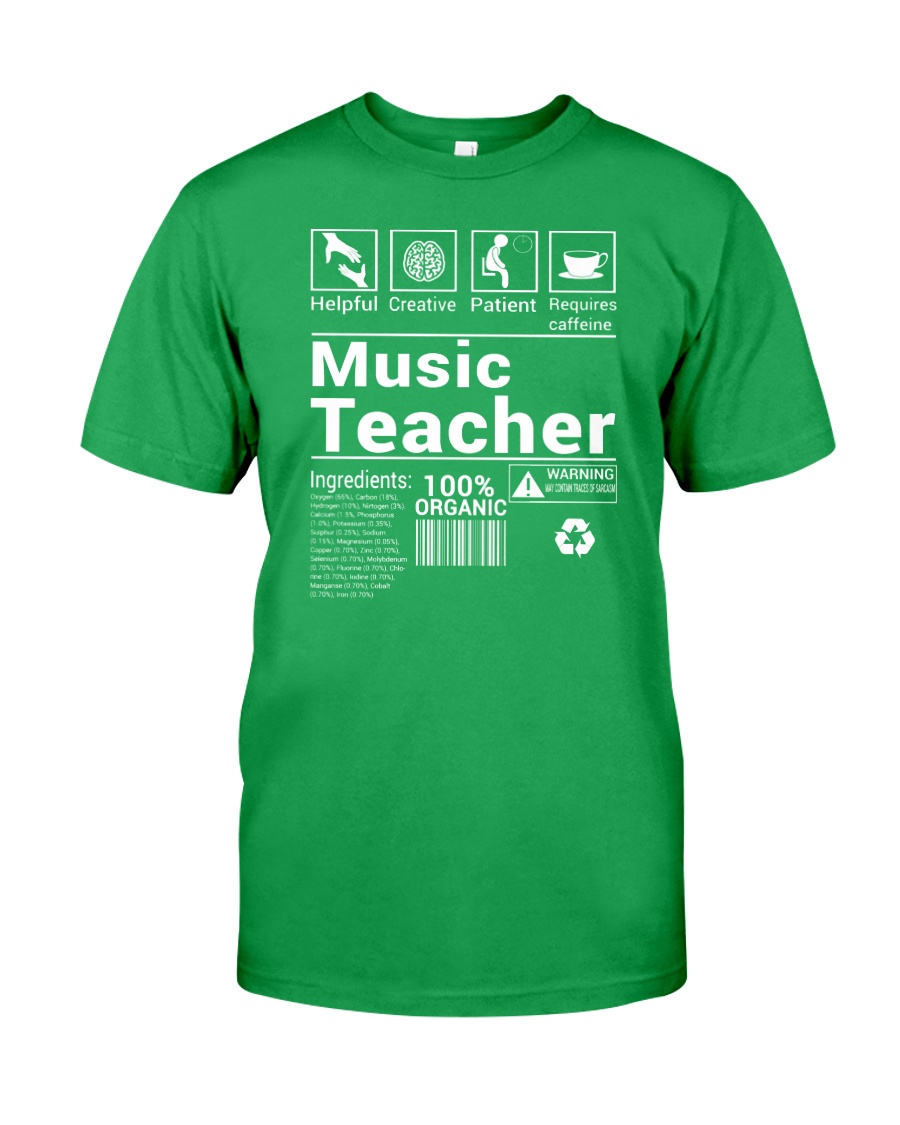 FUNNY MUSIC THEORY TSHIRT FOR MUSICIAN TEACHER Classic T-Shirt