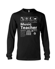FUNNY MUSIC THEORY TSHIRT FOR MUSICIAN TEACHER Long Sleeve Tee thumbnail