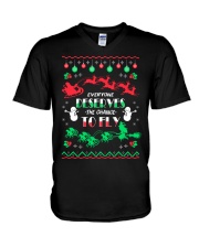 THEATRE THEATER MUSICALS MUSICAL TSHIRT V-Neck T-Shirt thumbnail