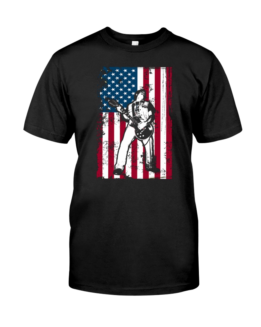 ELECTRIC ACOUSTIC GUITAR TSHIRT FOR GUITARIST Classic T-Shirt