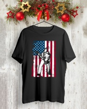 ELECTRIC ACOUSTIC GUITAR TSHIRT FOR GUITARIST Classic T-Shirt lifestyle-holiday-crewneck-front-2
