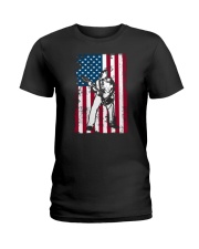 ELECTRIC ACOUSTIC GUITAR TSHIRT FOR GUITARIST Ladies T-Shirt thumbnail