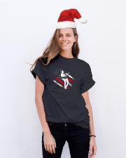 ELECTRIC ACOUSTIC GUITAR TSHIRT FOR GUITARIST Classic T-Shirt lifestyle-holiday-crewneck-front-1