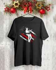 ELECTRIC ACOUSTIC GUITAR TSHIRT FOR GUITARIST Classic T-Shirt lifestyle-holiday-crewneck-front-2