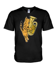 TUBA TSHIRT FOR TUBIST TUBAIST V-Neck T-Shirt thumbnail