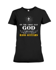 FUNNY BASS GUITAR TSHIRT FOR BASSIST Premium Fit Ladies Tee thumbnail