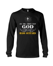 FUNNY BASS GUITAR TSHIRT FOR BASSIST Long Sleeve Tee thumbnail