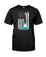 ELECTRIC ACOUSTIC GUITAR TSHIRT FOR GUITARIST Classic T-Shirt front