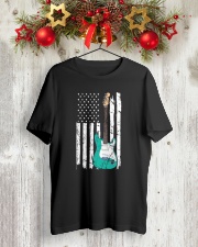 ELECTRIC ACOUSTIC GUITAR TSHIRT FOR GUITARIST Classic T-Shirt lifestyle-holiday-crewneck-front-2
