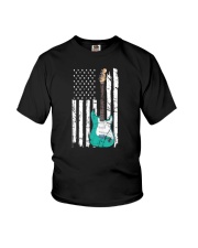 ELECTRIC ACOUSTIC GUITAR TSHIRT FOR GUITARIST Youth T-Shirt thumbnail