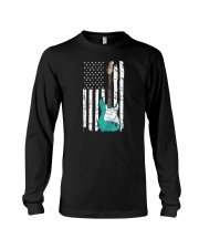 ELECTRIC ACOUSTIC GUITAR TSHIRT FOR GUITARIST Long Sleeve Tee thumbnail